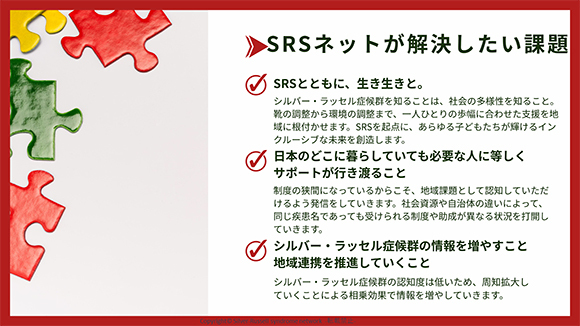 SRSネットが解決したい課題